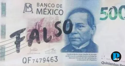 Alertan por presuntos billetes falsos en Banco del Bienestar