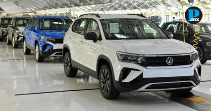 Volkswagen para producci&oacute;n del Taos en Puebla por falta de piezas