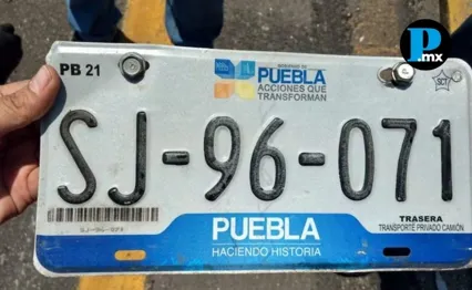 Las placas vigentes corresponden a las emitidas a partir de 202
