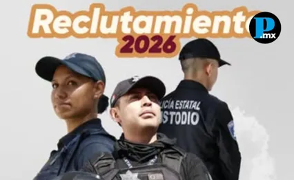 Seguridad P&uacute;blica de Puebla ofrece 300 plazas con sueldo de 16 mil pesos