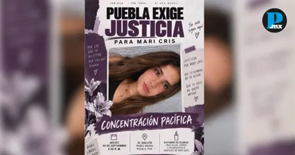 Puebla se suma a la exigencia de justicia por Mar&iacute;a Cristina