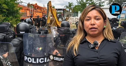 Guadalupe Ortiz culpa a grupo pol&iacute;tico por protestas en Xoxtla; pobladores rechazan su versi&oacute;n