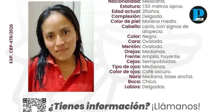 Buscan a Guadalupe Pe&ntilde;a, joven desaparecida en Santa Mar&iacute;a Acuexcomac
