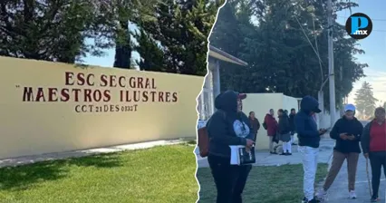 Toman la secundaria Maestros Ilustres por conflicto con subdirectora en Acajete