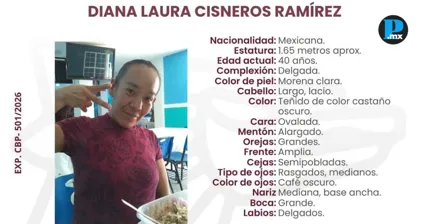Piden ayuda para localizar a Diana Laura Cisneros en Puebla