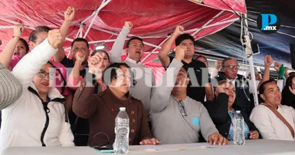 Convocan a una megamarcha en Puebla por salario justo para trabajadorxs del IMSS y desabasto de medicamentos e insumos 