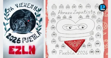 Madres buscadoras organizan rifa para recibir a zapatistas en Puebla
