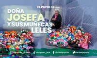 Conoce a Doña Josefa y sus muñecas Leles