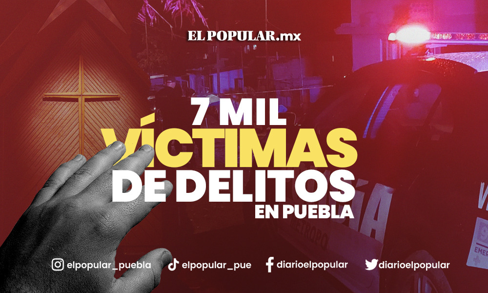 Aumentan delitos en Puebla en 2022
