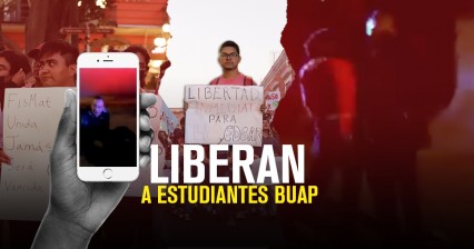 Alumnos de la BUAP acusados de robo son puestos en libertad