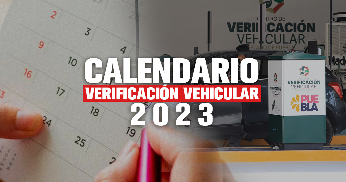 Ya hay fecha para la verificación vehicular obligatoria en Puebla