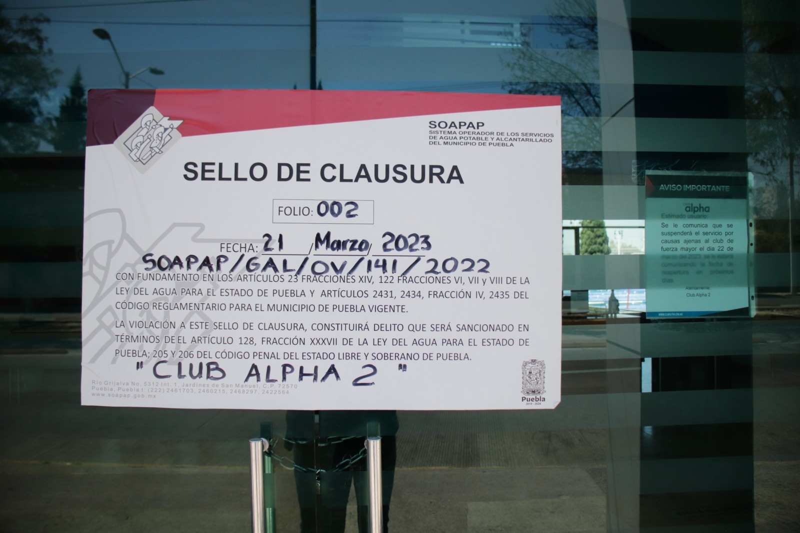 Soapap clausura Club Alpha 2