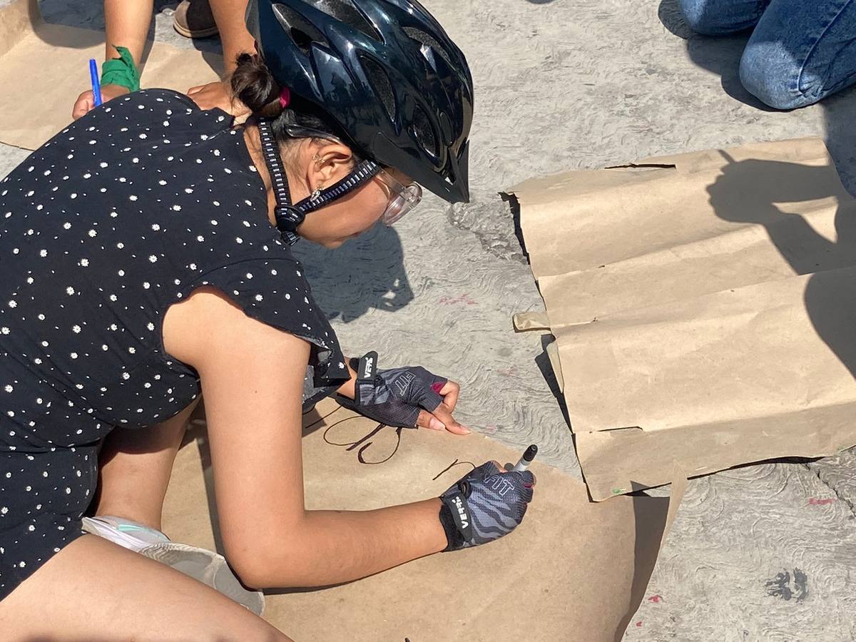 Foto: Guadalupe Guarneros | Protesta de ciclistas por la vida de Agustín