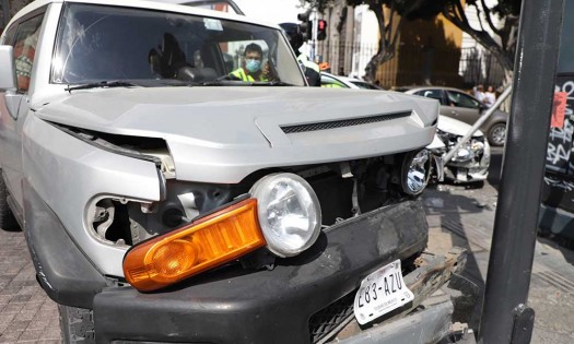 En Puebla capital se registran 18 accidentes diarios