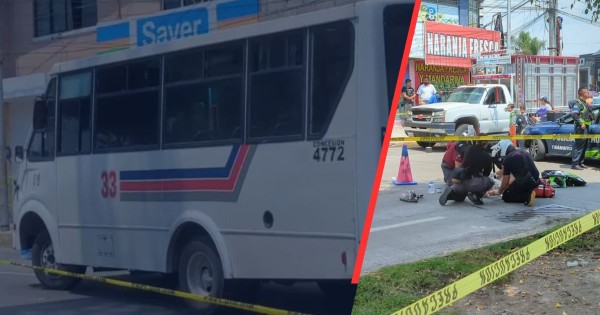 ¡Continúan los accidentes viales! Ruta 33 atropella a dos mujeres en Avenida Las Torres