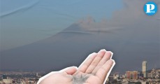 Puebla amanece con calidad de aire no satisfactoria debido a la ceniza