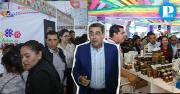 El gobernador Sergio Salomón Céspedes inaugura le Feria de Puebla 2024 destacándolo como un evento para unir familias 