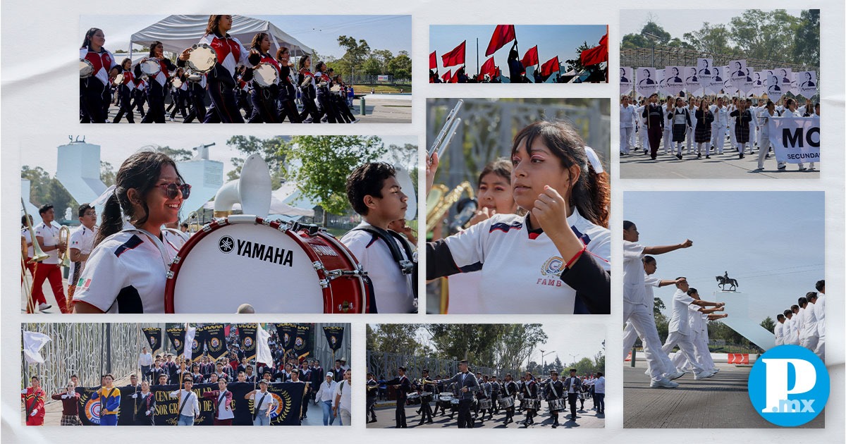 En el desfile del 5 de mayo participarán más de 12 mil estudiantes de secundaria, bachillerato y universidad, provenientes de 10 diferentes municipios de Puebla.