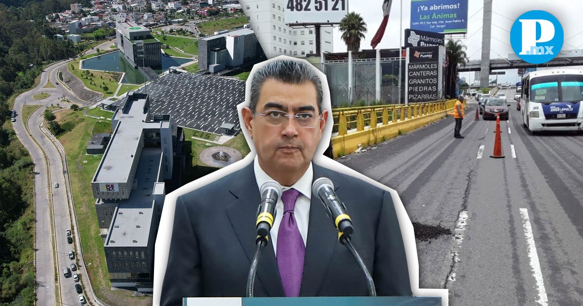 Sergio Salomón: Construirá dos puentes elevados Zona de Angelópolis