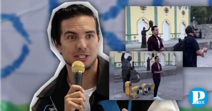 Vadhir Derbez, presume en redes sociales su visita a la Ciudad de Puebla