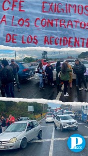 ¡Viernes de caos vial! Bloquean el Periférico Ecológico a la altura de Haras del Bosque