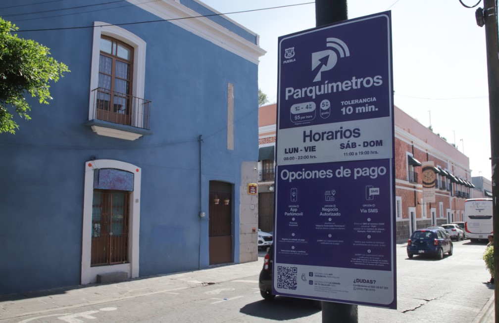 Ayuntamiento de Puebla obtiene 10.7 % por cobro de parquímetro; solo ha pagado un 2 %