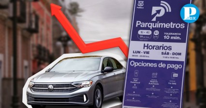 Ayuntamiento de Puebla obtiene 10.7 % por cobro de parquímetro; solo ha pagado un 2 %