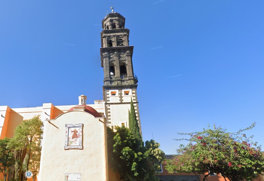 Iglesia de San francisco en Puebla