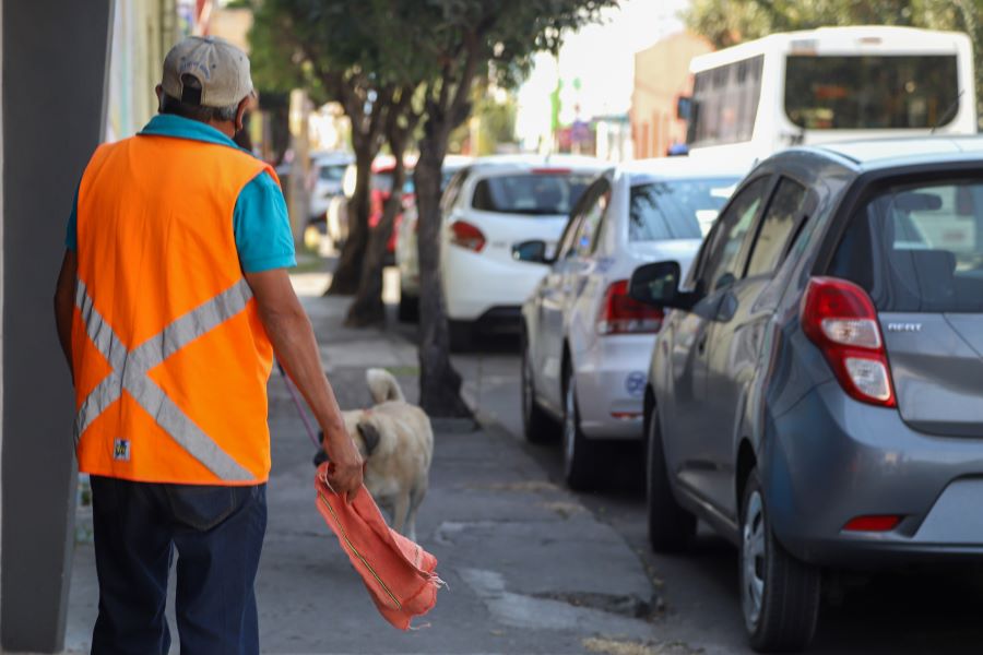 Franeleros en el Centro. Foto:EsImagen