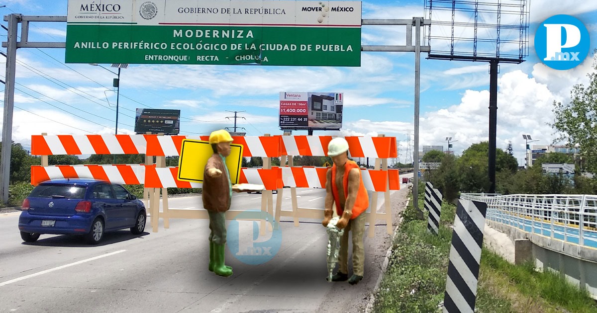 Los cierres viales en el Periférico Ecológico 