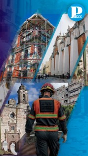 Edificios icónicos de Puebla, dañados por el sismo del 19-S en 2017