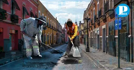 ¿Harto de los cráteres en las calles? Así puedes reportar baches en Puebla