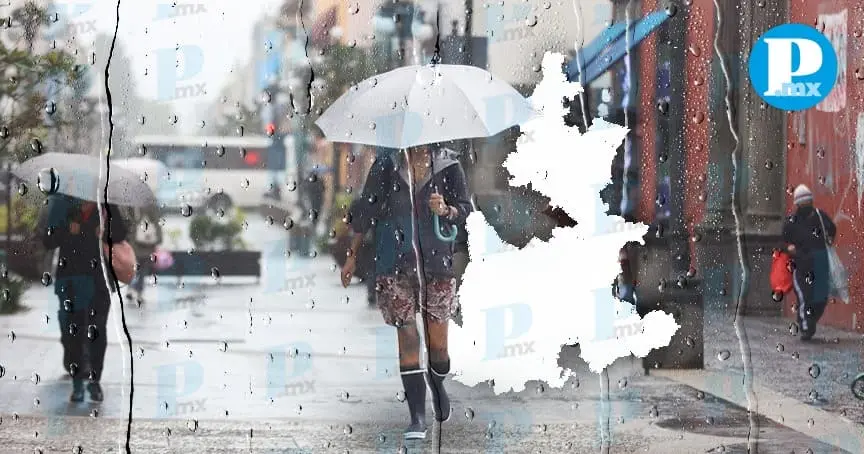 Pronostican 7 días de lluvias en Puebla