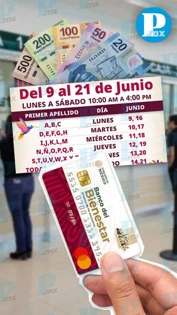 Hoy inicia el pago de la Pensión del Bienestar; este es el calendario