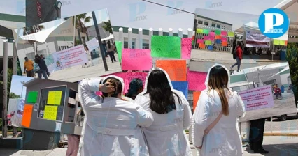 Paro en hospitales del norte y sur de Puebla por falta de insumos
