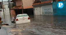 Lluvias intensas provocan severas inundaciones y caos vial en Puebla