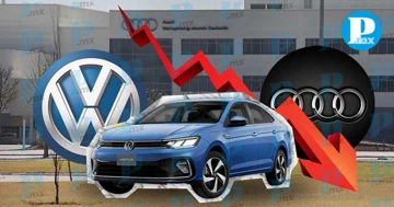Durante los primeros cinco meses de 2025, las armadoras instaladas en Puebla dejaron de producir un total de 49 783 vehículos