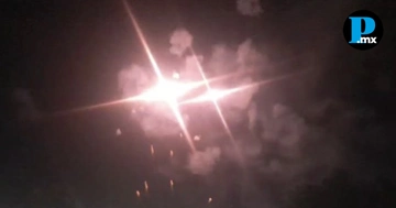 ¿Por qué se escucharon explosiones en la madrugada en Puebla?