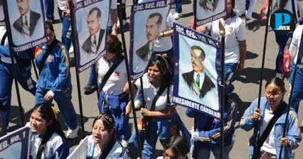 M&aacute;s de 8 mil estudiantes afinan detalles para el desfile del 5 de Mayo en Puebla
