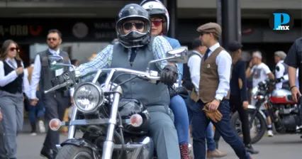 'Distinguished Gentleman's Ride'; m&aacute;s de 200 bikers se re&uacute;nen contra el suicidio y el c&aacute;ncer de pr&oacute;stata