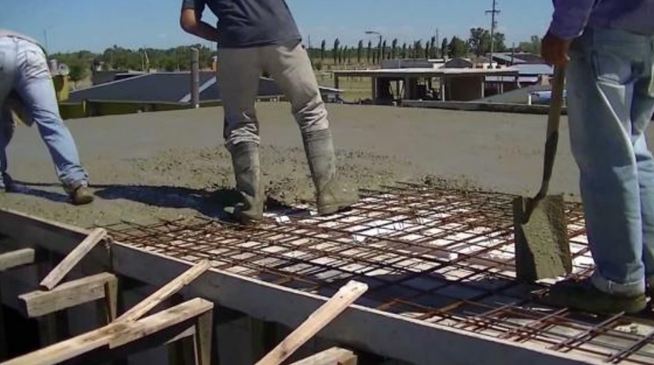 técnica correcta para el vibrado de concreto