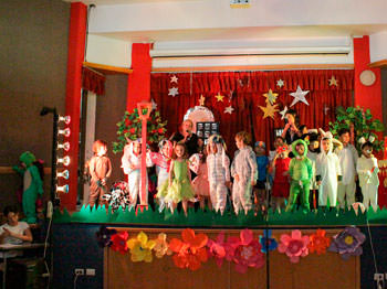 Escenario completo obra de teatro