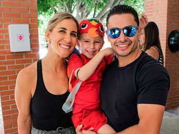 Ligia, Betico y Norberto