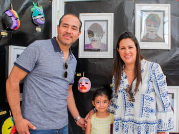 Rigoberto, Sara y Aurora