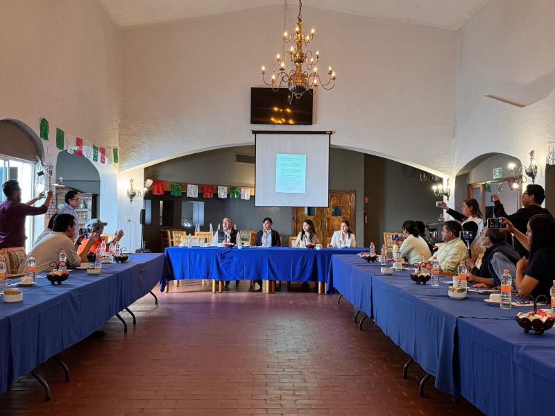 Rueda de prensa. 