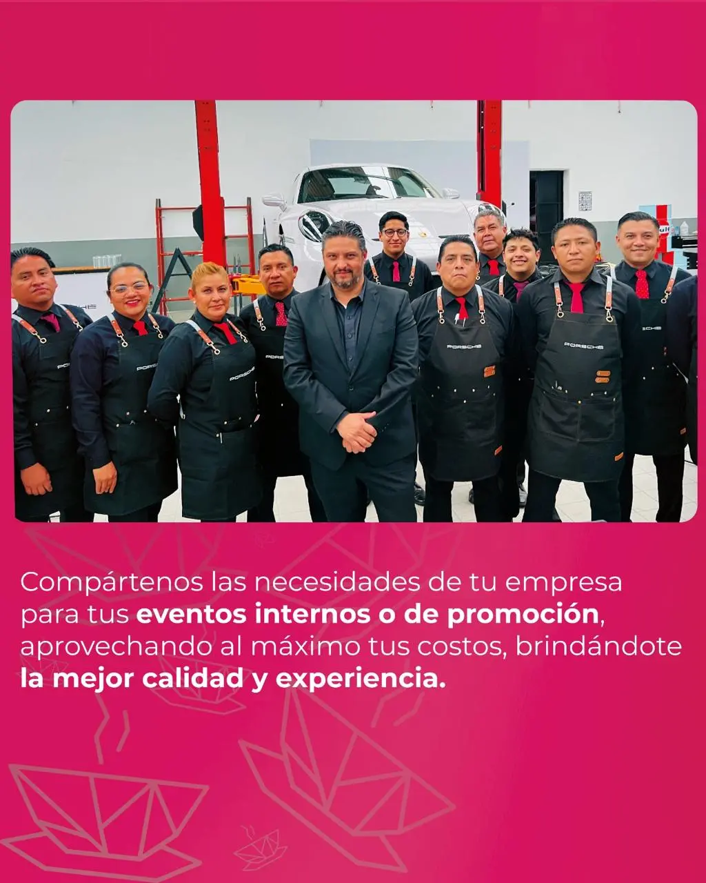 BANEVENTS cuenta con más de 20 años de experiencia y más de 800 eventos