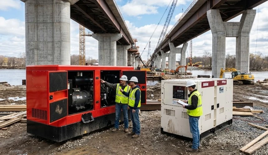 Generadores plantas de luz operación diaria