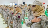 ¡Momento histórico! Arabia Saudita gradúa a sus primeras mujeres militares