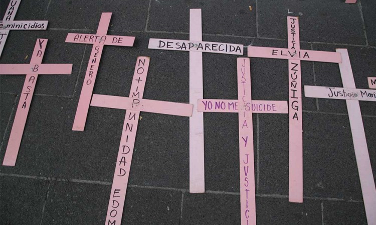 Incrementan los feminicidios en México