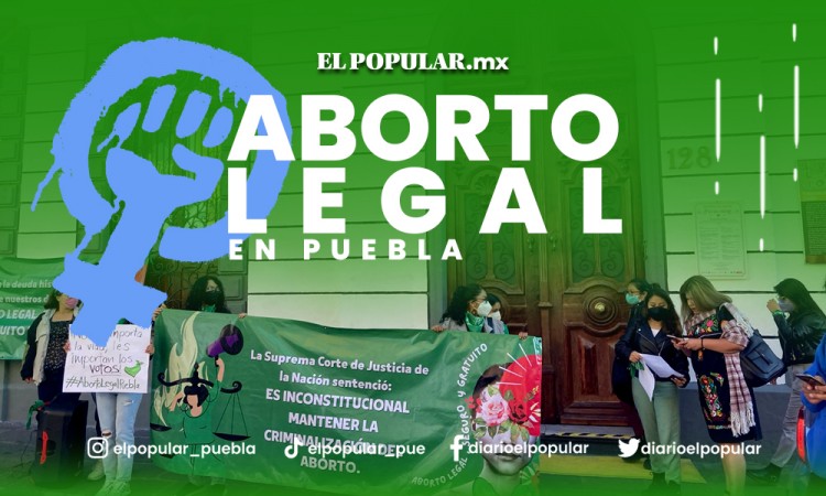 Manifestación feminista Congreso Puebla